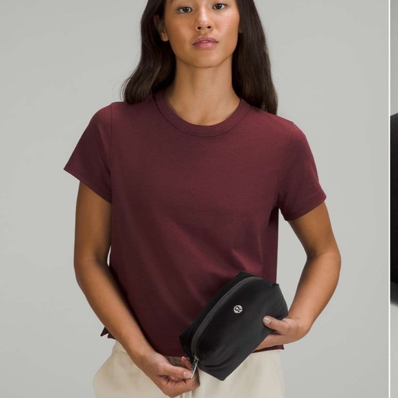 lululemon Black Mini Velour Pouch - Picture 2 of 5